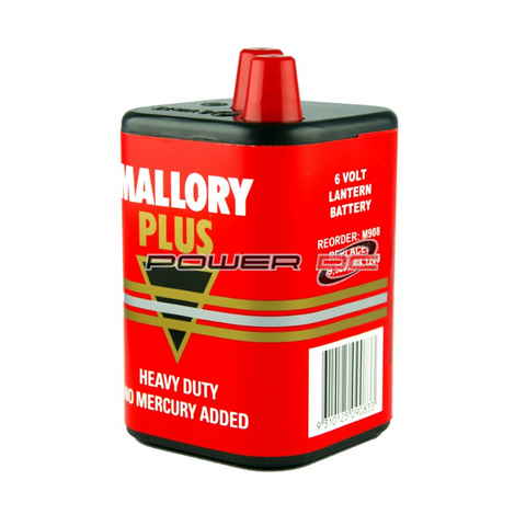 Mallory Heavy Duty 6V Battery