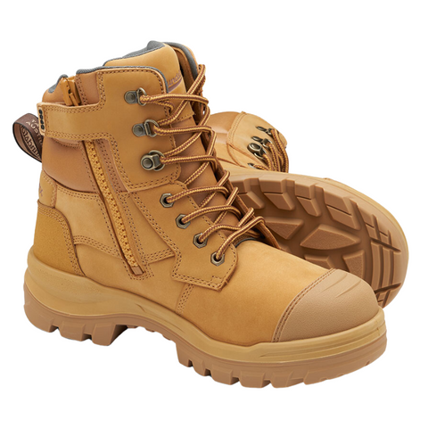 Blundstone HD Boot L/Up Z/Side Wheat 8