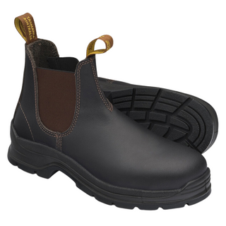 Blundstone Safety E/Side Boot Brown 12