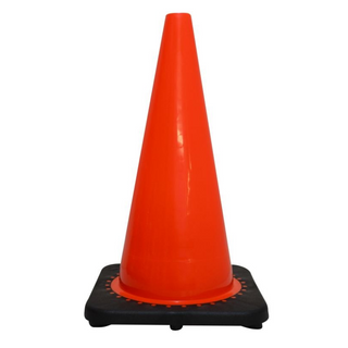 Witches Hat 450mm Orange - Black Base