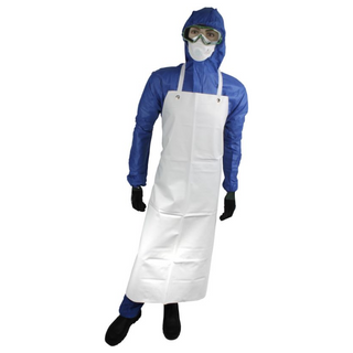 Maxisafe White PVC Apron 820 x 1220mm