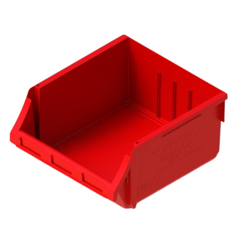 TB60 Parts Tub 210x440x410mm Red