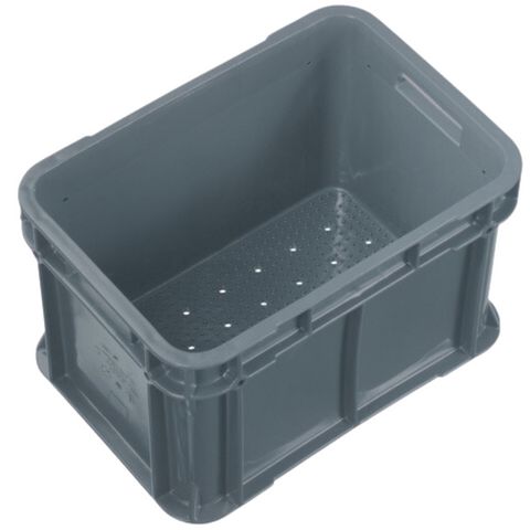 Tote Crate Extra Heavy Duty 25L Grey