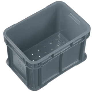 Tote Crate Extra Heavy Duty 25L Grey