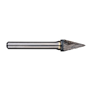 1/4 Pointed Cone Carbide Burr