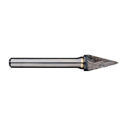 1/4 Pointed Cone Carbide Burr