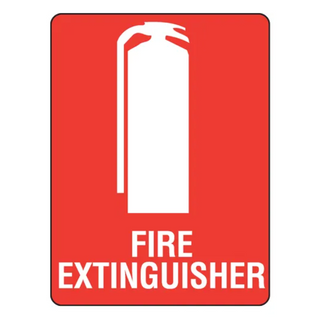 Fire Metal 300x225mm Fire Extinguisher