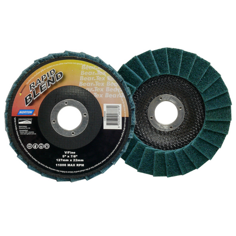 Rapid Blend Flap Disc 127x22mm - V/Fine