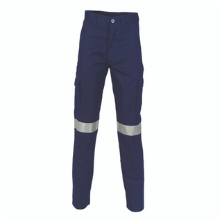 Trouser Cargo Navy Reflective Tape 112L