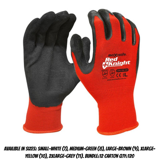 Red Knight Latex Gripmaster Glove M