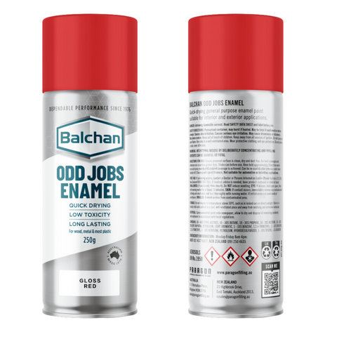 Paint Aerosol Gloss Red 250G - Odd Jobs