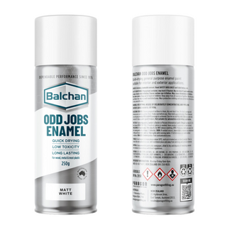 Paint Aerosol Matt White 250G - Odd Jobs