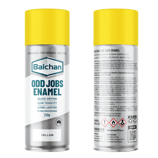 Paint Aerosol Yellow 250G -Odd Jobs