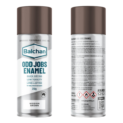 Paint Aerosol Mis Brown 250G -Odd Jobs