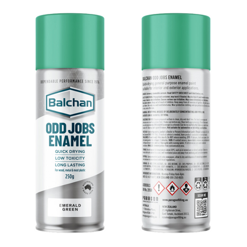 Paint Aerosol Emer Green 250G -Odd Jobs