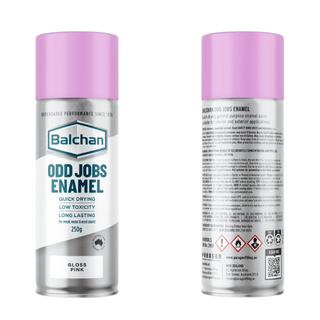 Paint Aerosol Gloss Pink 250G - Odd Jobs