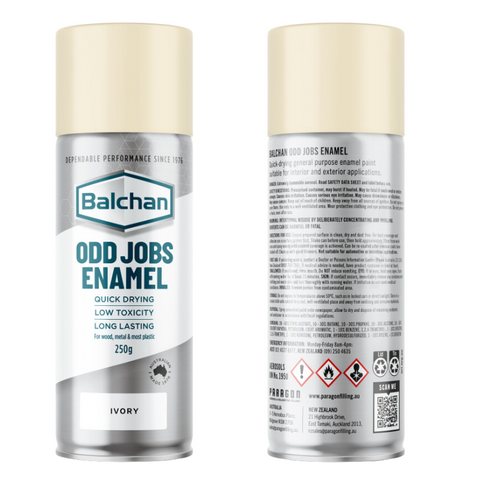 Paint Aerosol Ivory 250G -Odd Jobs