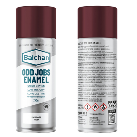 Paint Aerosol Indian Red 250G -Odd Jobs