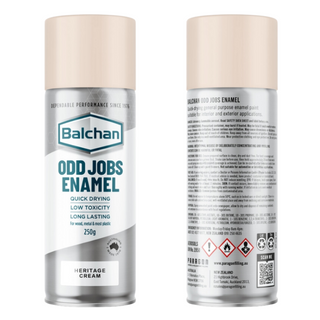 Paint Aerosol Heri. Cream 250G-Odd Jobs