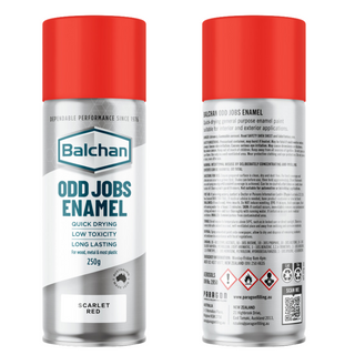 Paint Aerosol Scarlet Red 250G -Odd Jobs