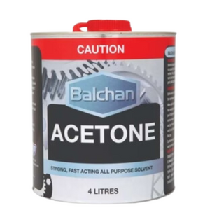 Balchan Acetone Solvent 4Ltr