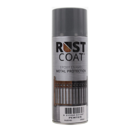 Paint Aerosol Rustcoat Pewter Grey 300G