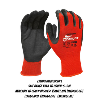 Red Knight Latex Gripmaster Glove S