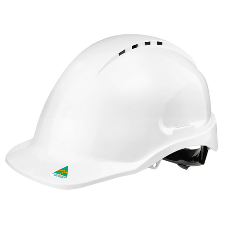 Maxisafe Vented Hard Hat - White