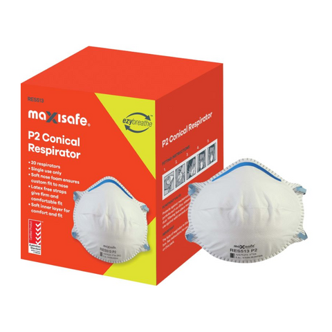 Conical P2 Respirator No Valve Pack 20