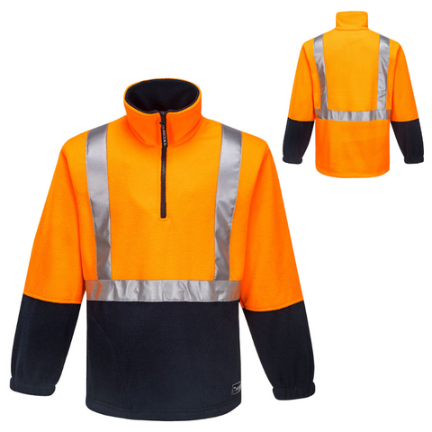 Jumper Huski H/Zip Hi-Vis O/N K8162 XL