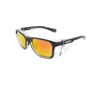 Safety Glasses - Polarised Orange Mirror