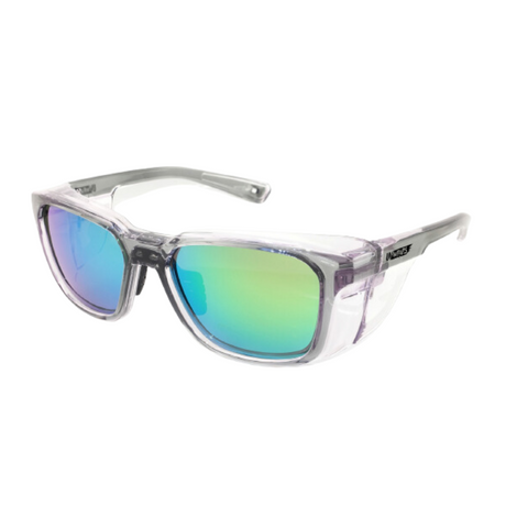 Safety Glasses - Polarised Green Mirror