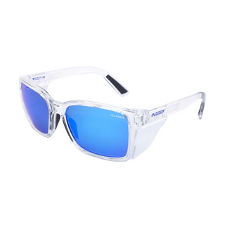 Safety Glasses - Polarised Blue Mirror