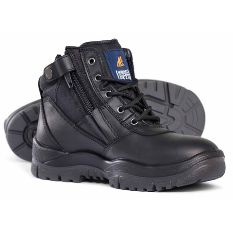 Mongrel Steel Cap Boot Z/Side Black 13