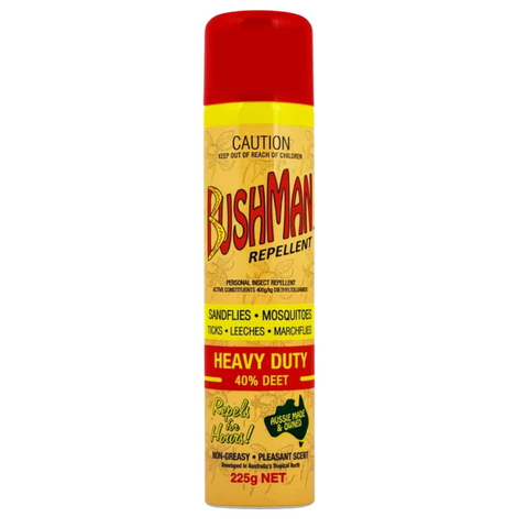 Bushman Aerosol Heavy Duty 225G 40% Deet