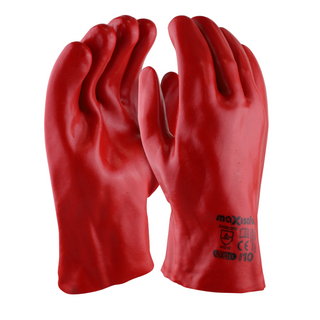 Red PVC Gauntlet - 27cm