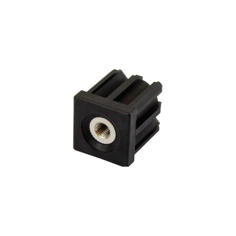 Tube End Square M10 x 38mm