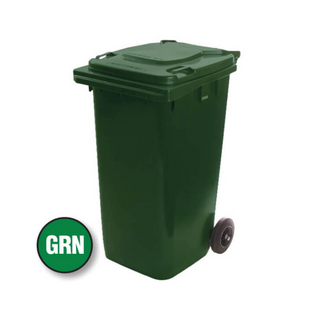 Wheelie Bin 240L Green Lid WGR029