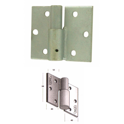 Hinge Tuff B/Bearing - Right Hand Zinc