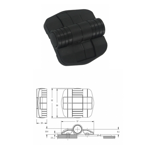 C6 Hinge Position Control Detent 150 Deg