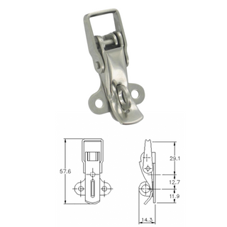 Over Centre Latch S/S 304 Non Adjustable