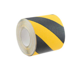 Tape Anti-Slip Black/Yellow 150mm x 18M