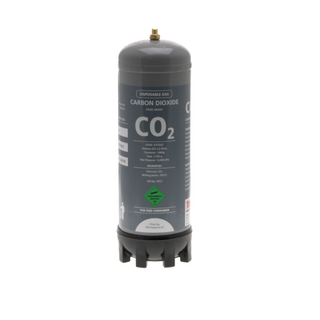 Gas Cylinder Food Grade 2.2L Grey Dispos