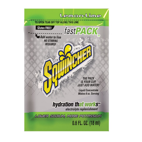 Sqwincher Fast Pack 18ML Lem & Lime Pk50