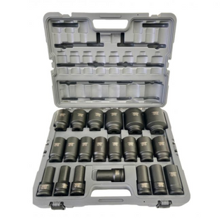 Impact Socket Set 3/4 Dr 21 Pce Met DEEP