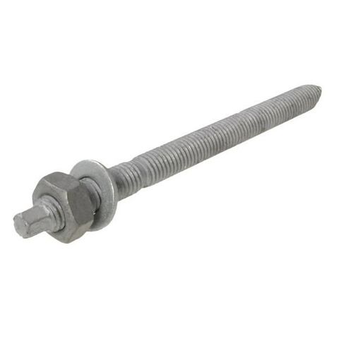 Chemical Anchor Stud M12 x 160mm Gal 5.8