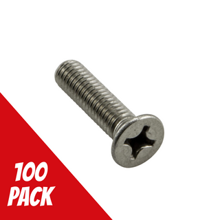 Machine Screws CSK Phil M4 x 16mm Zinc