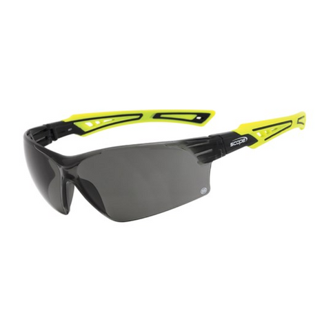 Bionix Hi Vis GRN/BLK Smoke Lens Safety