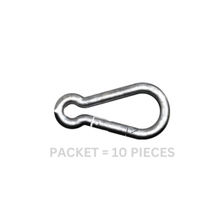 Snap Hook Gal 8 x 80mm Pkt 10