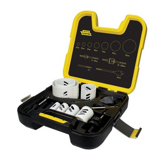 Holesaw Kit 11Pce White Electrician